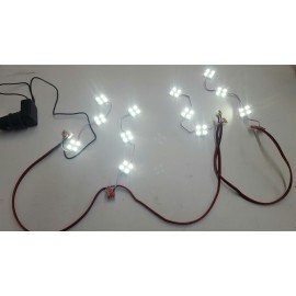 Verlichtingsset voor 4 kooien