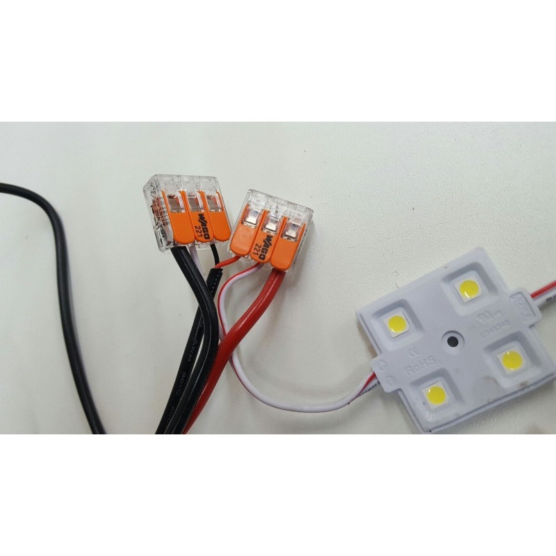 Verlichtingsset voor 3 kooien