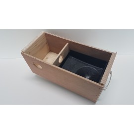 parkietennestlade met kunststof inleg nest