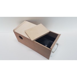 parkietennestlade met kunststof inleg nest