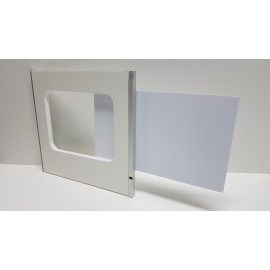 Uitschuifbare tussenwand 40x40cm