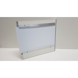 Uitschuifbare tussenwand 40x40cm