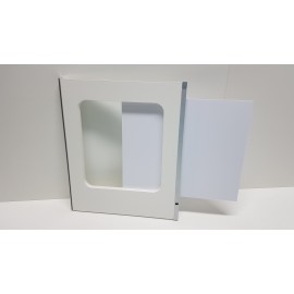 Uitschuifbare tussenwand 50x40cm