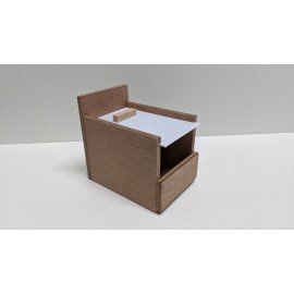 Tropen nestkast met achter instap 