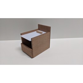 Tropen nestkast met achter instap 