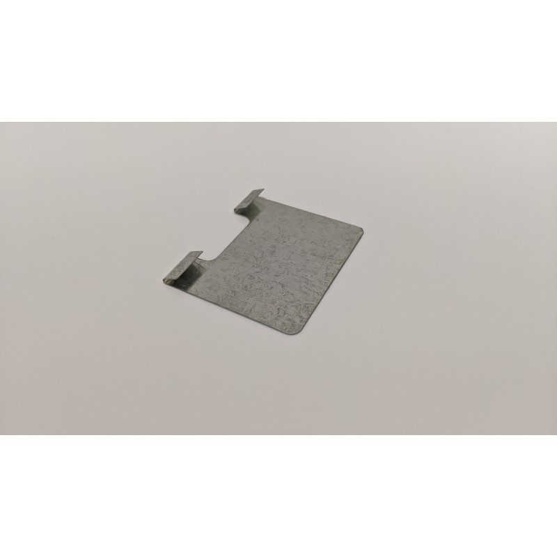Metalen klepje