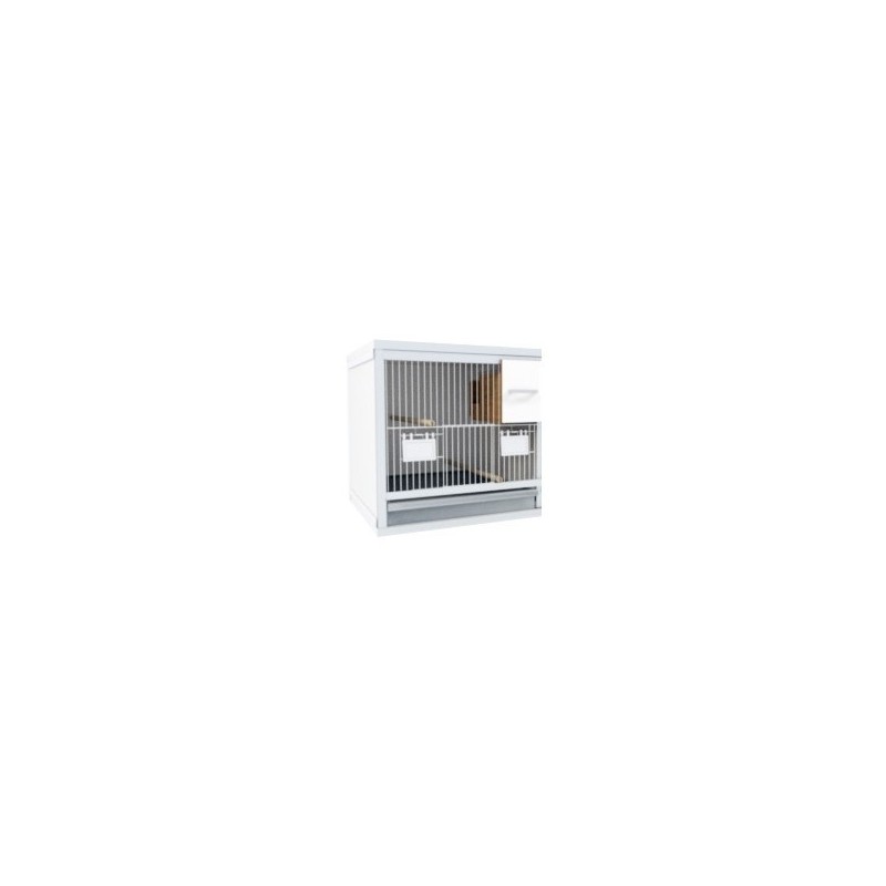 1 cage 50cm wide, 40cm high with finch nest tray