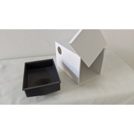 Plastic Nesting-box for parakeets  
