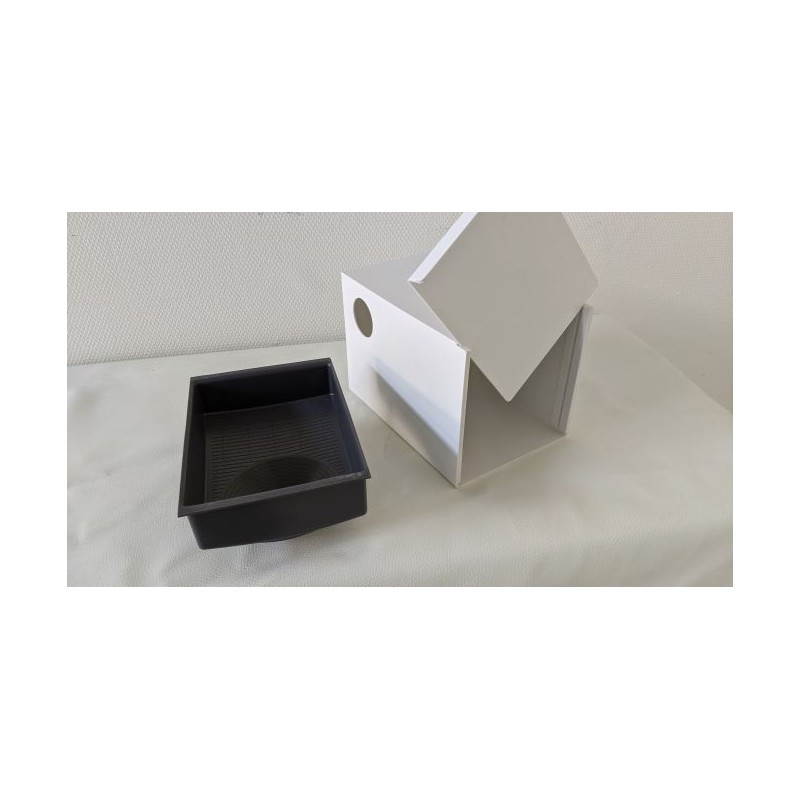 Plastic Nesting-box for parakeets  