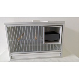 Kunststoffsittichnistblock im Käfig (mittleres Modell)