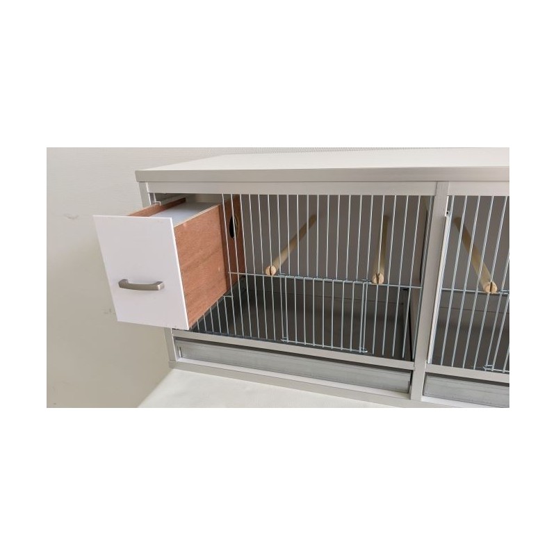 Forpus nesting block for small parakeets (right model)