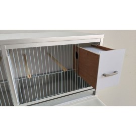 Forpus nesting block for small parakeets (right model)