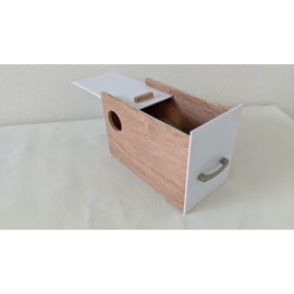 Forpus nestblok voor kleine parkieten (rechts model)