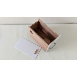 Forpus nesting block for small parakeets (right model)