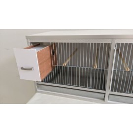 Forpus nestblok voor kleine parkieten (rechts model)