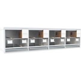 Block of 4 Cages, 2 on top and 2 beside each other