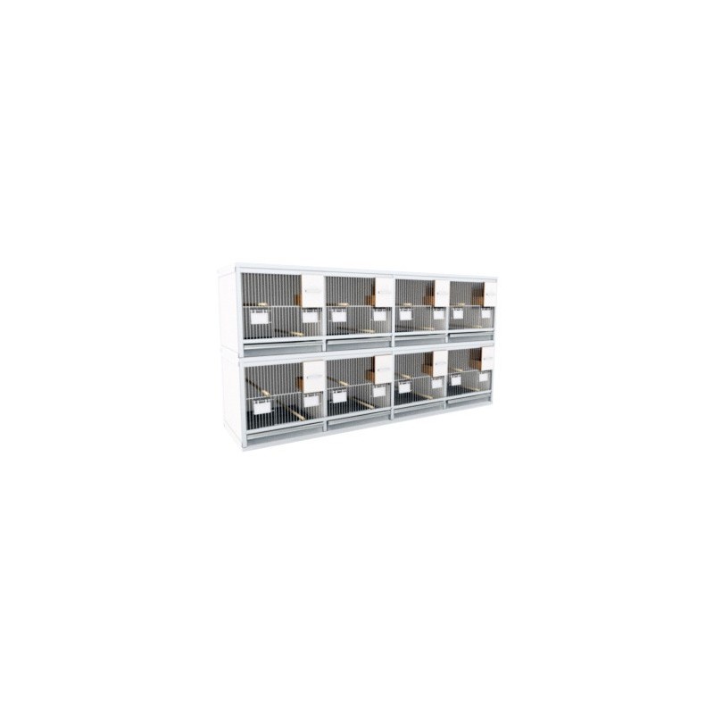 Block of 6 Cages, beside each other