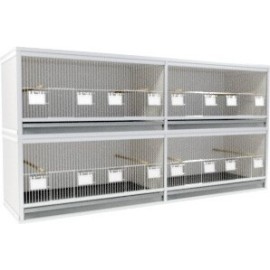 Block of 4 Cages, 2 on top and 2 beside each other