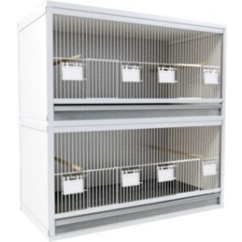 Block of 2 Cages, on top