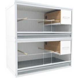 Block of 2 Cages, on top