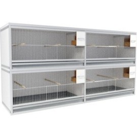 Block of 4 Cages, 2 on top and 2 beside each other