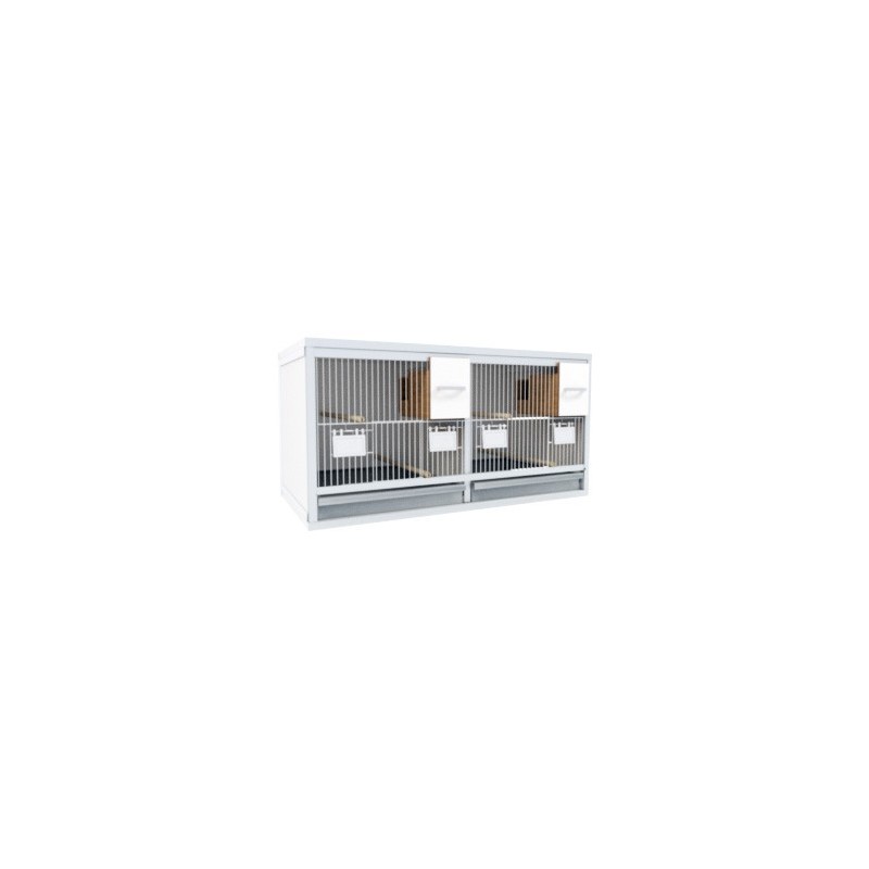 Block of 6 Cages, beside each other
