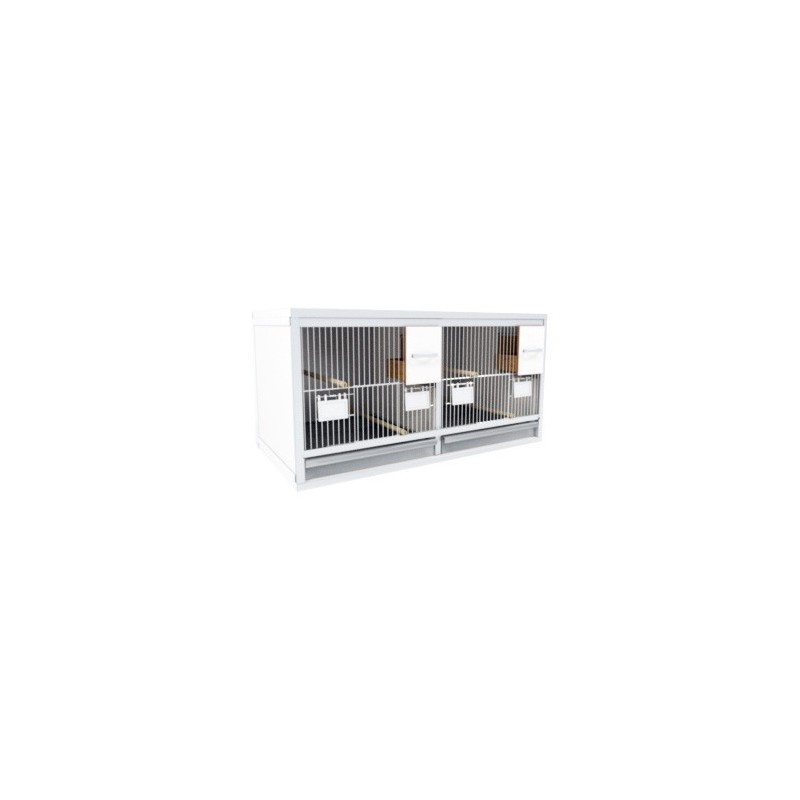 Block of 2 Cages, beside each other