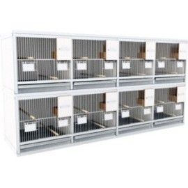 Block of 6 Cages, beside each other