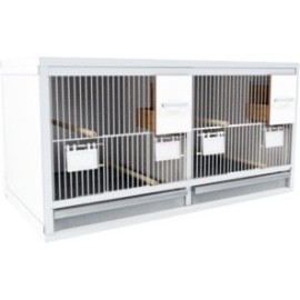 Block of 2 Cages, beside each other