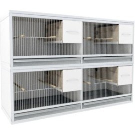 Block of 4 Cages, 2 on top and 2 beside each other