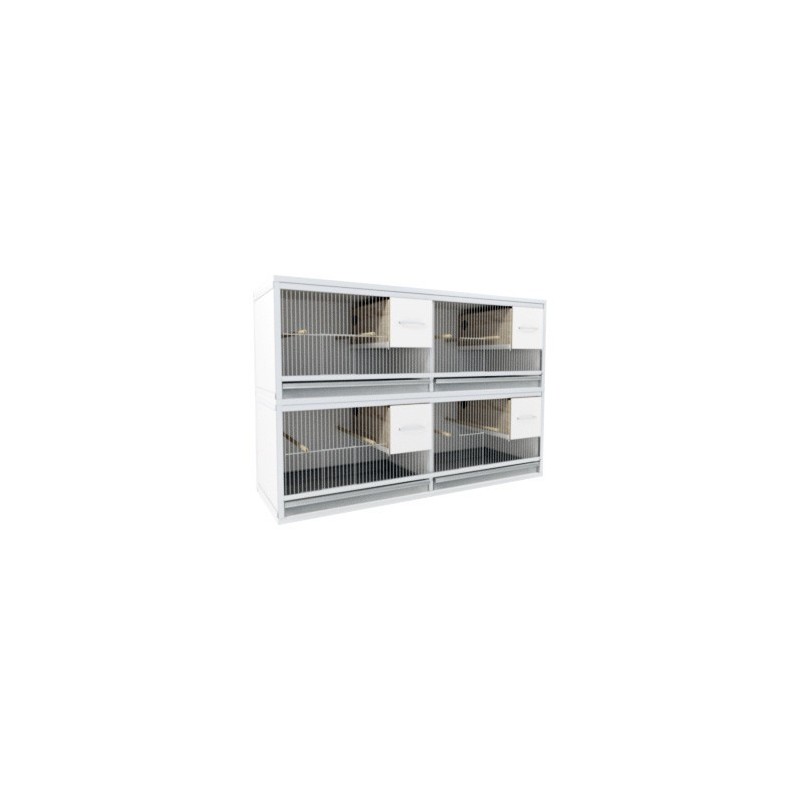 Block of 4 Cages, 2 on top and 2 beside each other