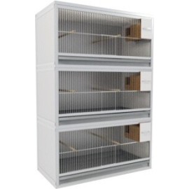 Block of 3 Cages, on top