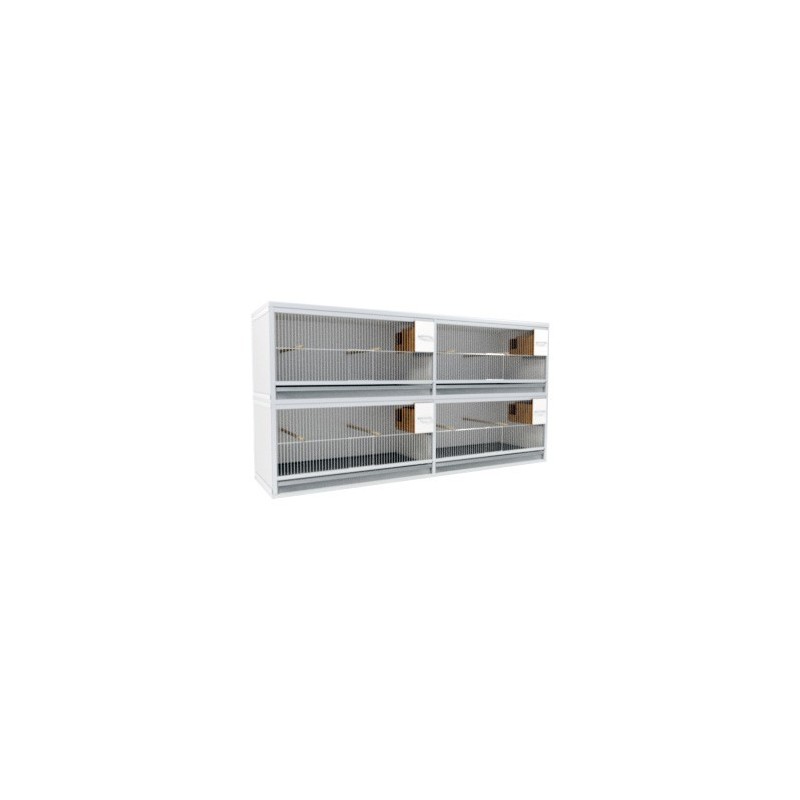Block of 4 Cages, 2 on top and 2 beside each other