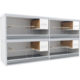 Block of 4 Cages, 2 on top and 2 beside each other