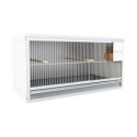 1 Cage 100cm wide and 50cm high, with nesting-box for canaries