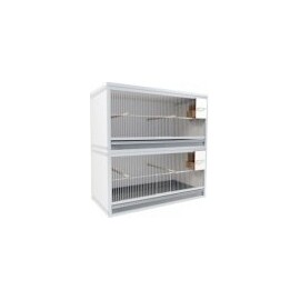 Block of 2 Cages, on top