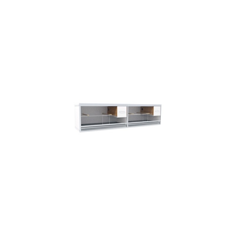 Block of 2 Cages, beside each other